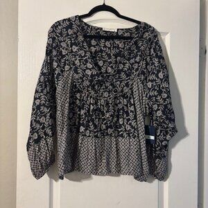 NWT Women's Lucky Brand shirt SZ XL